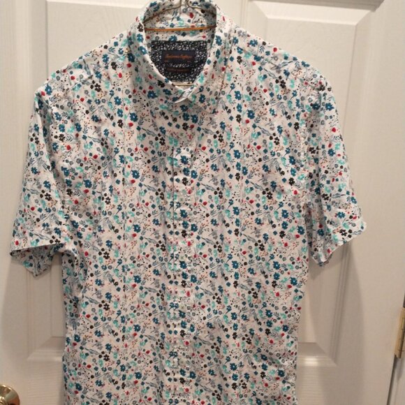 Gentlemen's Outfitter Other - Gentlemen's Outfitter's Men's Short Sleeve Button Up Shirt, Size Large